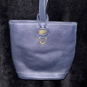 Elegant Blue Courreges Tote Bag Stylish | Brand New
